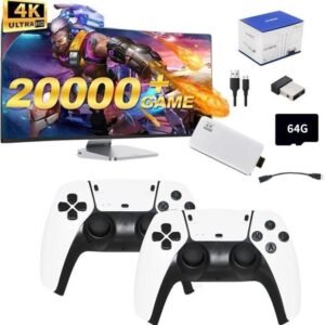2025 M15 Plus Retro Game Console Built in Game Stick Wireless Controllers Classic Game Emulator